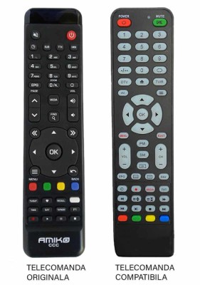 Telecomanda compatibila pentru receptor Amiko CCC (478) foto