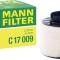 Filtru aer Audi A4 B8 2009-2016, A5 2008-2017, Q5 2008-2017 diesel 2.0 Mann 477666 C17009-1