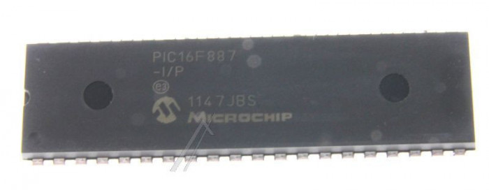 MCU 8BIT 14K FLASH,PDIP40 TIP:PIC16F887-I/P PIC16F887-I/P MICROCHIP