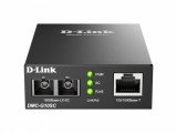MEDIA CONVERTOR D-Link, 100/1000Base-T Gigabit Ethernet connection to a single-mode fibre 1000Base-LX Gigabit Ethernet, pana la 10km, montabil in sasi