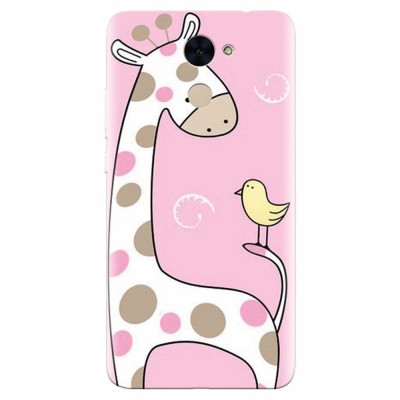 Husa silicon pentru Huawei Nova Lite Plus, Cute Giraffe foto