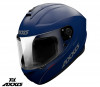 Casca integrala pentru scuter - motocicleta Axxis model Draken S A7 albastru mat &ndash; tip viziera: MT-V-18C S (55/56cm)