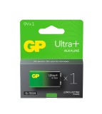 Baterie alcalina GP Ultra Plus G-TECH 9V