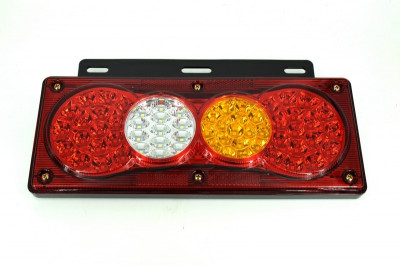 Lampa stop SMD 2010R (dreapta) Voltaj: 12V-24V Nr. led-uri: 61 SMD Rezistenta la apa: IP66 ManiaCars foto