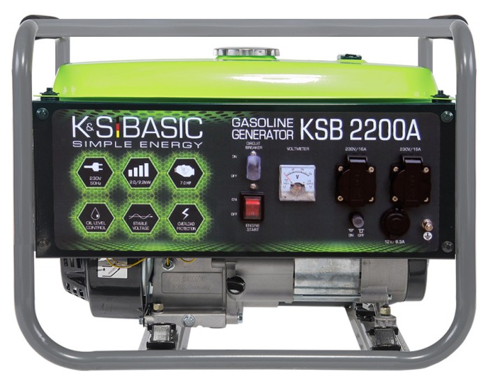 Generator monofazat pe benzina Konner Sohnen BASIC KSB 2200A