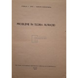 Horia I. Ene - Probleme in teoria filtratiei (Editia: 1973)