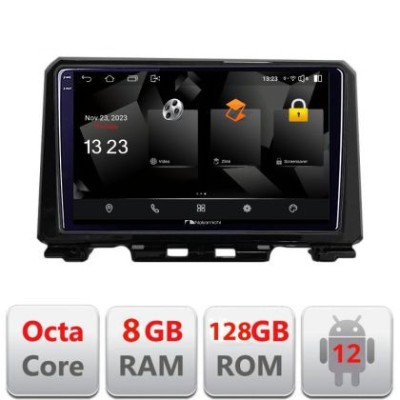 Navigatie Suzuki Jimny 2018- 5960Pro-JIMNY Android Octa Core Qualcomm 2K Qled 8+128 DTS DSP 360 4G Optical CarStore Technology foto