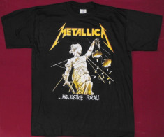 Tricou Metallica - And Justice For All ,calitate 180 grame foto