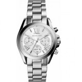 Ceas de damă Michael Kors Bradshaw cronograf cu brățară metalică argintie MK6174