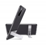 Husa Compatibila cu Samsung Galaxy S20 4G / S20 5G - ESR Air Shield Boost Kickstand Transparent, Silicon, Carcasa