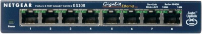NETGEAR ProSafe 8-Port Gigabit Desktop Switch Fara management Gigabit Ethernet (10/100/1000) Albastru foto