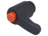 ELESA+GANTER Manetă Franceză Neagră M4 10mm 30mm Poliamida