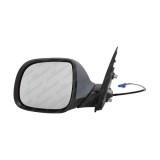Oglinda exterioara VW Amarok 01.2010-2012 Partea Stanga Crom Asferica Electrica Cu Incalzire, carcasa grunduita, View max