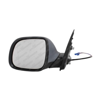 Oglinda exterioara VW Amarok 01.2010-2012 Partea Stanga Crom Asferica Electrica Cu Incalzire, carcasa grunduita, View max foto