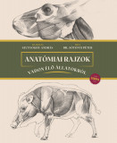 Anat&oacute;miai rajzok vadon &eacute;lő &aacute;llatokr&oacute;l - Eur&oacute;pa - Szunyoghy Andr&aacute;s