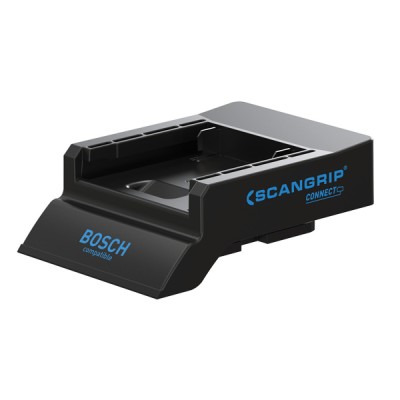Conector adaptor Bosch Connector 18V, pentru lampile din seria Connect Scangrip foto