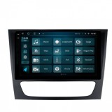 Navigatie 2K Mercedes Benz W211 CLS 8GB RAM Android 13 Octacore Slot Sim 4G DSP GPS Wi-FI Carplay Android Auto USB Bluetooth Waze Touchscreen 9.5 Inch