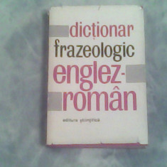 Dictionar frazeologic englez-roman-A.Nicolescu,L.Popovici