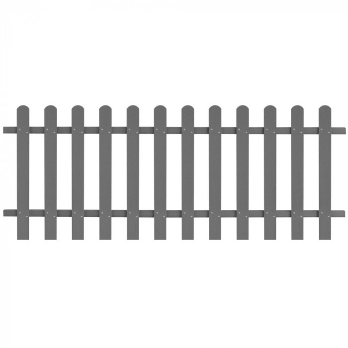 Gard din sipci, 200 x 80 cm, WPC GartenMobel Dekor