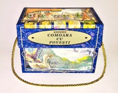 Comoara/Cutia/cufarul/Micul mea meu sipet cu povesti, Hans Christian Andersen, carti/basme pentru copii bogat ilustrate, Flamingo, 2007, 5 vol.