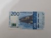 Bancnota Norvegia 200 Kroner 2016, Noua, Europa