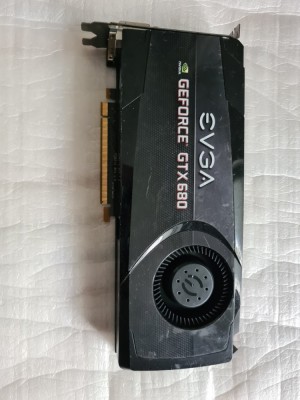Placa video Gaming Retro EVGA GTX 680 2gb ddr5 / 256 bits foto