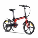Bicicletă Electrică Youin BK1900 OSLO Roșu