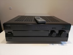 Amplificator Stereo YAMAHA AX-496 cu telecomanda - Impecabil foto