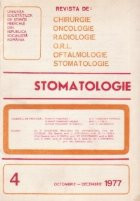 Stomatologia - Revista a societatii de stomatologie, Octombrie-Decembrie 1977 foto