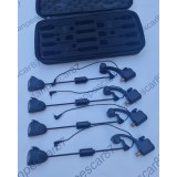 Set 4 Swingeri MKM3 cu LED MULTICOLOR si Conector Rapid JY-SW-22TS + penar