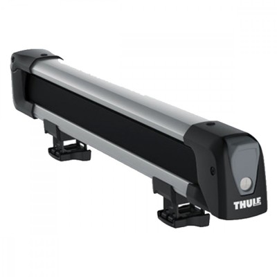 Suport 2 perechi schiuri Thule SnowPack 7322 cu prindere pe bare transversale aluminiu cu profil T foto