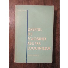 DREPTUL DE FOLOSITA ASUPRA LOCUINTELOR -DORU COSMA