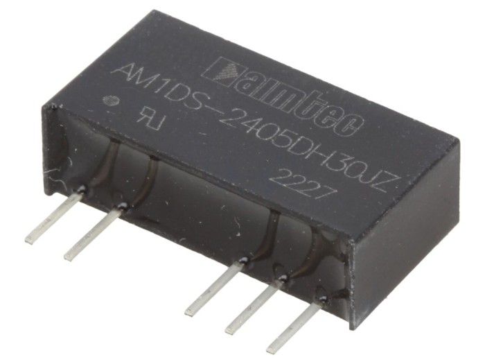 Convertor DC/DC 1W 5V și -5V