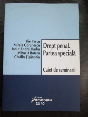 Drept penal. Partea speciala foto