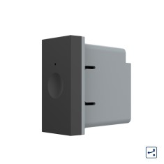 Modul intrerupator simplu cap scara / cruce cu touch Livolo 1M standard Italian, Serie noua SmartElectro IntelligentHouse
