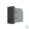 Modul intrerupator simplu cap scara / cruce cu touch Livolo 1M standard Italian, Serie noua SmartElectro IntelligentHouse