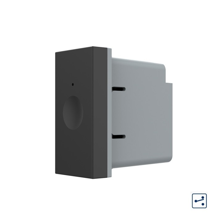 Modul intrerupator simplu cap scara / cruce cu touch Livolo 1M standard Italian, Serie noua SmartElectro IntelligentHouse