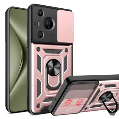 Husa pentru Huawei Pura 70 Pro - Techsuit CamShield Series - Rose Gold foto