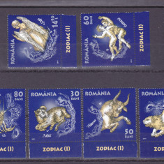 Romania 2011 Zodiac I + serie -bl. 502 , LP1900 si 1900a
