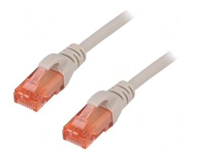Cablu Patch UTP Cat6 5m Gri foto