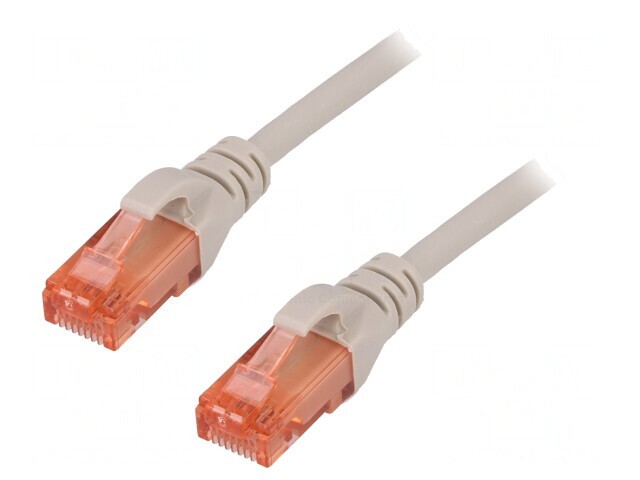 Patch Cord Ethernet Cat6 10m Gri LSZH