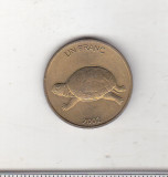 Bnk mnd R D Congo 1 franc 2002 - fauna, Africa