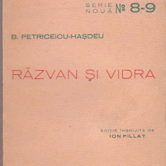 B. PETRICEICU-HASDEU - RAZVAN SI VIDRA ( 1940 )