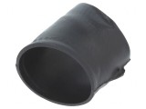 Fiting Termocontractibil fără Adeziv Negru 14mm &icirc;n Unghi