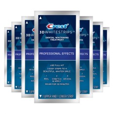 7 Plicuri, Benzi Crest 3D White Professional Effects, 10% concentratie, tratament pentru albirea din