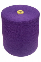 Fir tricotat , acril 100 % , 2/28 grosime , rola 1,5 Kg , violet foto