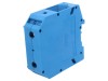 Conector șină albastru 95mm2 2 borne