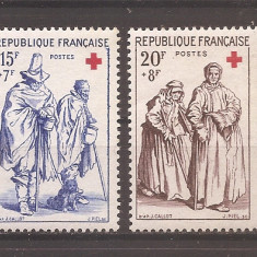 Franta 1957 - Crucea Rosie, MNH