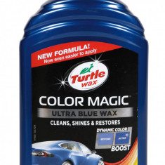 Pasta pentru lustruit caroserii Turtle wax Color Magic 500ml - Albastru Garage AutoRide