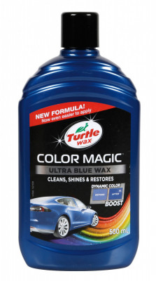 Pasta pentru lustruit caroserii Turtle wax Color Magic 500ml - Albastru Garage AutoRide foto